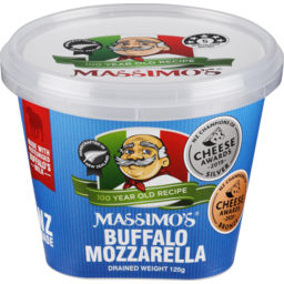 Photo of Massimo's Buffalo Mozzarella 125g