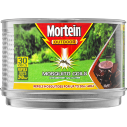 Photo of Mortein Outdoor Coil Burner Mosquito Repellent 30 Pack 360g