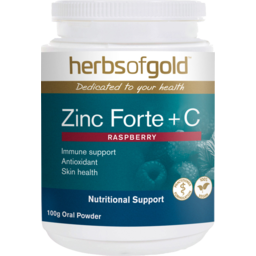 Photo of HERBS OF GOLD Zinc Forte + C Oral Powder 100g