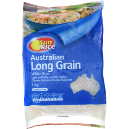 Photo of Sunrice White Long Grain Rice 1kg