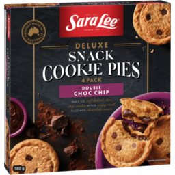 Photo of Sara Lee Snack Cookie Pies Double Choc 4pk