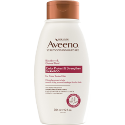 Photo of Aveeno Blackberry Quinoa Protein Blend Shampoo 354ml