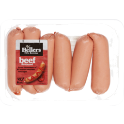 Photo of Hellers Beef Flavoured Sausages 6 Pack