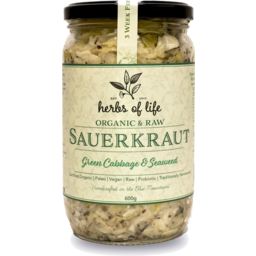 Photo of Herbs of Life Sauerkraut - Green Cabbage & Seaweed