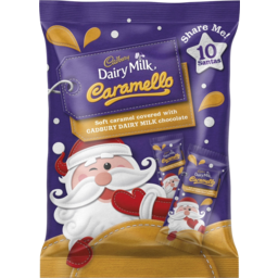 Photo of Cadbury Dairy Milk Caramello Santa Sharepack 10 Pack