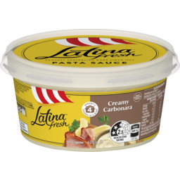 Photo of Latina Creamy Carbonara Sauce 425g