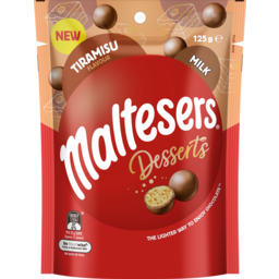 Photo of Maltesers Desserts Tiramisu Milk Chocolate Snack & Share Bag 125g