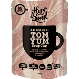 Photo of Hart & Soul All Naturan Tom Yum Soup Cup 100g