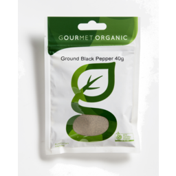 Photo of Gourmet Organics Org Pepper Black Ground
