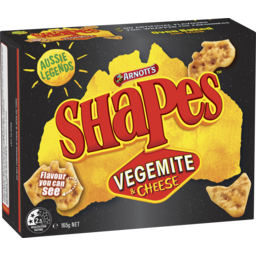 Photo of Crackers, Arnott's Shapes Vegemite & Cheese