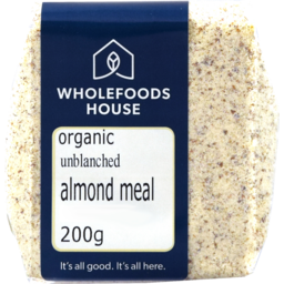 Photo of Wholefoods House Almond Meal Unblanched Organic 200g