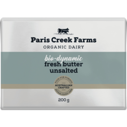 Photo of Paris Creek Butter Unsalted 200g