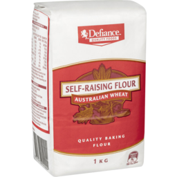 Photo of Defiance Self-Raising Flour Australian Wheat Quality Baking Flour 1kg