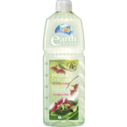 Photo of Earth Choice Wool & Delicates Laundry Liquid Detergent Wash Top & Front Loader Eucalyptus Fresh 1l 1l