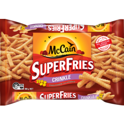 Photo of Mccain Super Fries Crinkle Cut 900g
