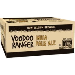 Photo of New Belgium Voodoo Ranger Ipa Can Carton