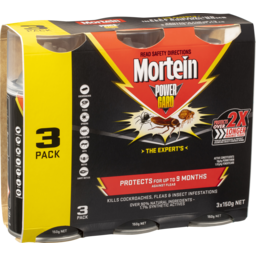 Photo of Mortein Powergard Flea & Crawling Insect Control Bomb 3x150gm