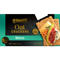 Photo of Arnotts Walnut Oat Crackers 100g