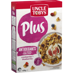 Photo of Uncle Tobys Plus Antioxidants Breakfast Cereal 435g