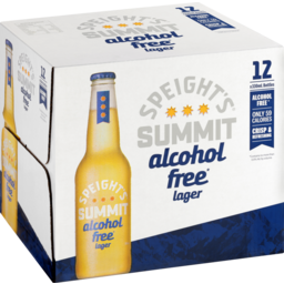 Photo of Speights Summit Beer Alcohol Free Lager 330ml Bottles 12 Pack