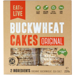 Photo of Eat To Live Buckwheat Cakes 220g