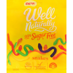 Photo of Well Naturally Confectionery Snakes 90g
