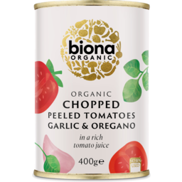 Photo of Biona - Chopped Tomatoes With Garlic & Oregano