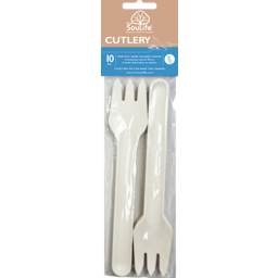 Photo of Eco Soulife Forks Compostable 10 Pack