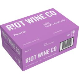 Photo of Riot Wine Co 2019 Pinot G 11.5% 6 X Can