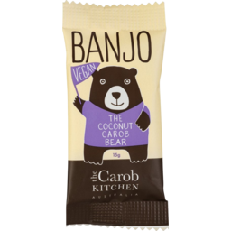 Photo of Carob Kitchen Coconut Banjo Bear Vegan 15g