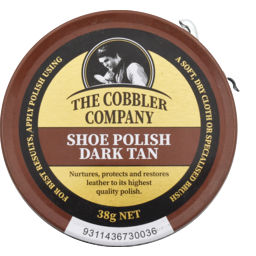 Photo of Cobbler Co Polish Tan Dark 38gm