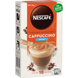 Photo of Nescafe Coffee Mixes Cappuccino Skim 10pk 132g