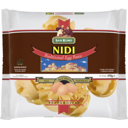 Photo of San Remo Nidi Pappardelle Traditional Egg Pasta