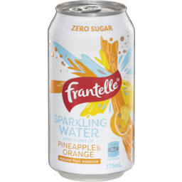 Photo of Frantelle Sparkling Water Pineapple & Orange 375ml