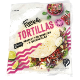 Photo of Farrahs Tortilla Burrito 10 Pack