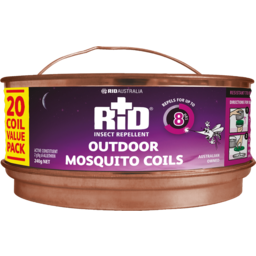 Photo of Rid Insect Repellent Outdoor Mosquito Coils 20 Pack