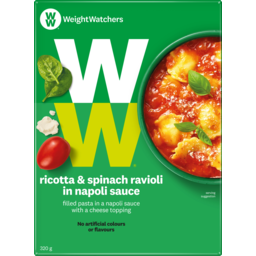 Photo of Weight Watchers Ricotta & Spinach Ravioli In Napoli Sauce