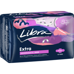 Photo of Libra Extra Pads Goodnights 10