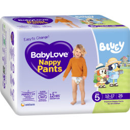 Photo of Babylove Nappy Pants Walker For All Children Size 5 12-17kg Bulk 25 Pack