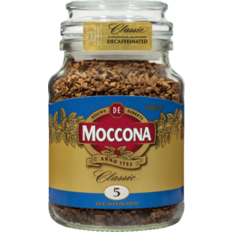 Photo of Moccona Classic Decaffeinated Instant Coffee 100g