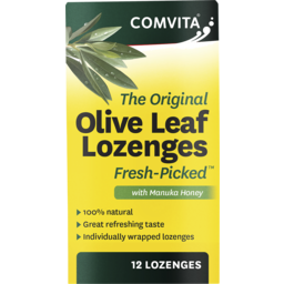 Photo of COMVITA:CV Comvita Olive Leaf Lozenges With Manuka Honey 12 Loz