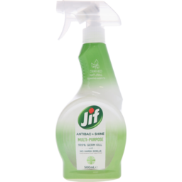 Photo of Jif Antibac & Shine Surface Cleaner Multi-Purpose Spray 500ml