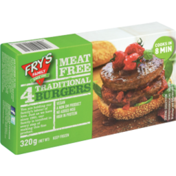 Photo of Frys Traditional Meat Free Burger 320gm