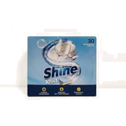 Photo of Shine 10 In 1 Dishwasher Tablets Lemon 30 Pack