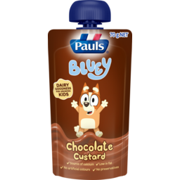 Photo of Pauls Bluey Chocolate Custard Pouch