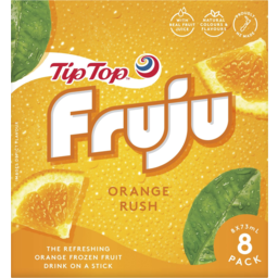 Photo of Tip Top Fruju Orange 8 Pack