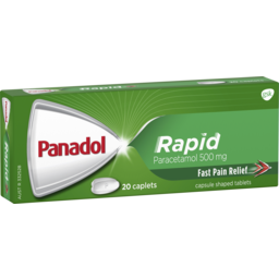Photo of Panadol Rapid For Pain Relief, Paracetamol - 500mg 20 Caplets 