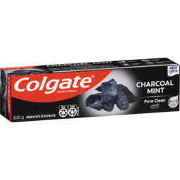 Photo of Colgate Nature's Extracts Charcoal Mint Toothpaste, , Pure Clean