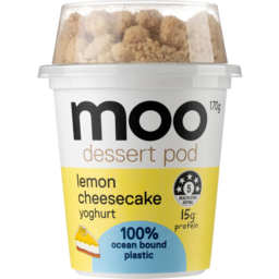 Photo of Moo Greek Style Yoghurt Lemon Cheesecake 170gm