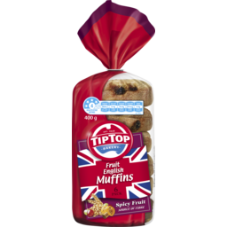 Photo of Tip Top - English Muffins Spicy Fruit